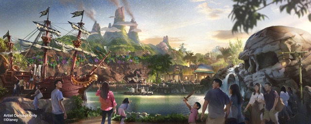 「ピーターパンのネバーランドアドベンチャー」がある「ピーターパンのネバーランド」イメージビジュアル