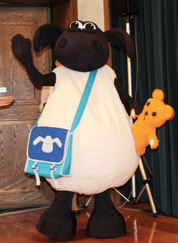 赤ちゃん羊・ティミー／「ひつじのショーン」試写会＠三鷹の森ジブリ美術館