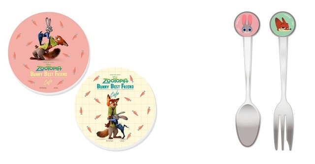 「「Zootopia」BUNNY BEST FRIEND OH MY CAFE」©Disney
