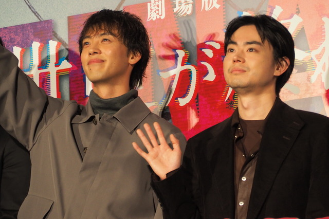 竹内涼真＆菅田将暉『劇場版 君と世界が終わる日に FINAL』公開記念舞台挨拶