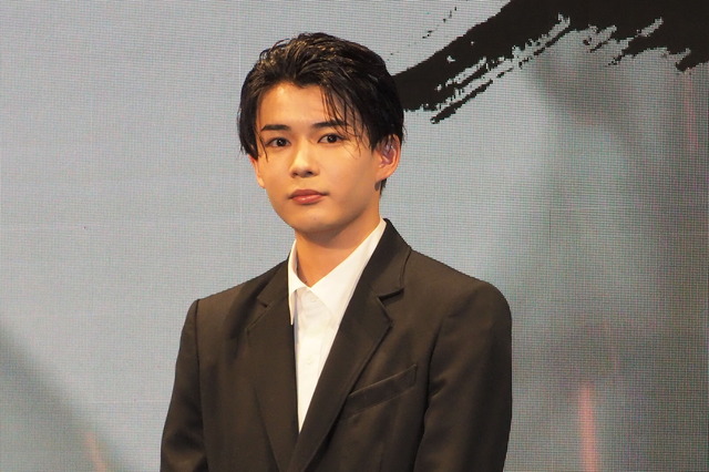 長尾謙杜『室町無頼』製作発表会見