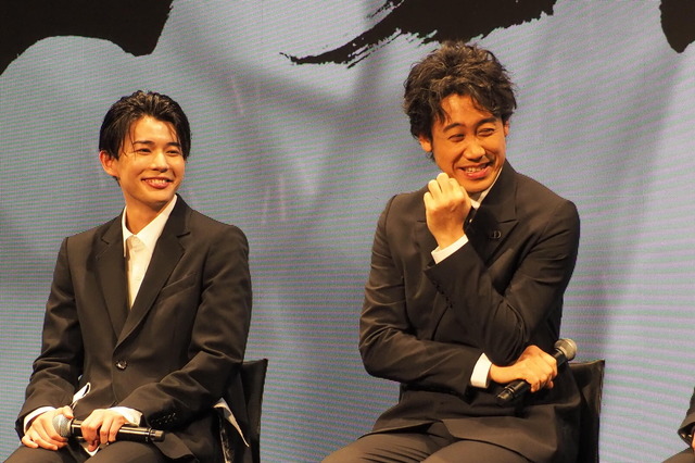 大泉洋＆長尾謙杜『室町無頼』製作発表会見