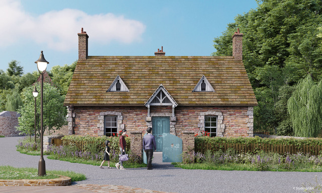 ジブリパーク魔女の谷_魔女の家　Ⓒ Studio Ghibli