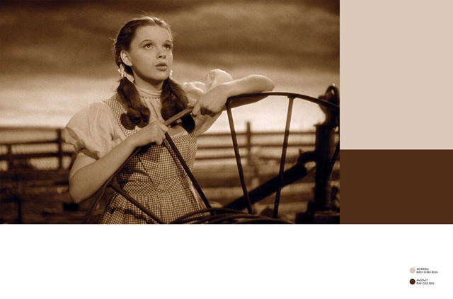 「Color of Film　ストーリーを語るカラーパレット」『オズの魔法使』