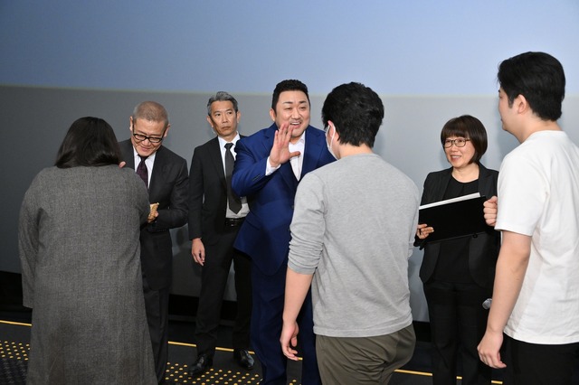 『犯罪都市 NO WAY OUT』ジャパンプレミア　(C)ABO Entertainment presents a BIGPUNCH PICTURES & HONG FILM & B.A. ENTERTAINMENT production world sales by K-MOVIE ENTERTAINMENT