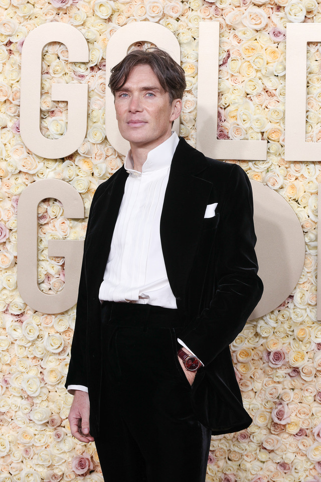 キリアン・マーフィー Photo by John Salangsang/Golden Globes 2024/Golden Globes 2024 via Getty Images