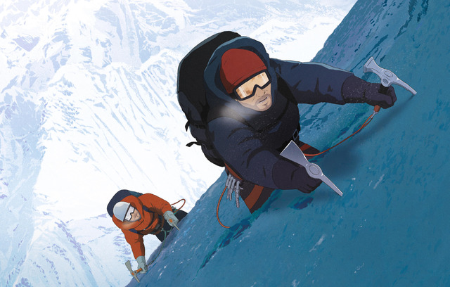 『神々の山嶺』© Le Sommet des Dieux - 2021 /Julianne Films / Folivari / Mélusine Productions /France 3 Cinéma/ Aura Ciném