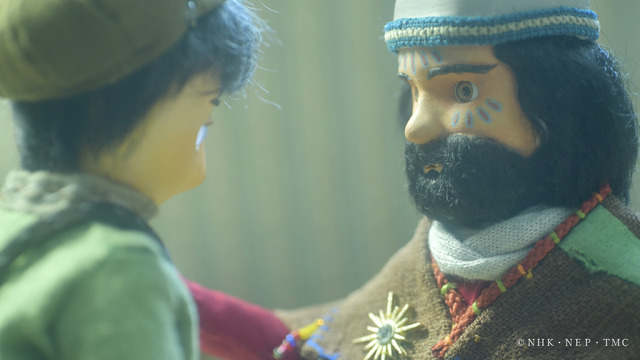 コマ撮りアニメ「ルカと太陽の花」