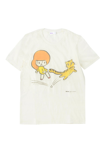 マムアンちゃんとドラちゃんTシャツ（ホワイト）