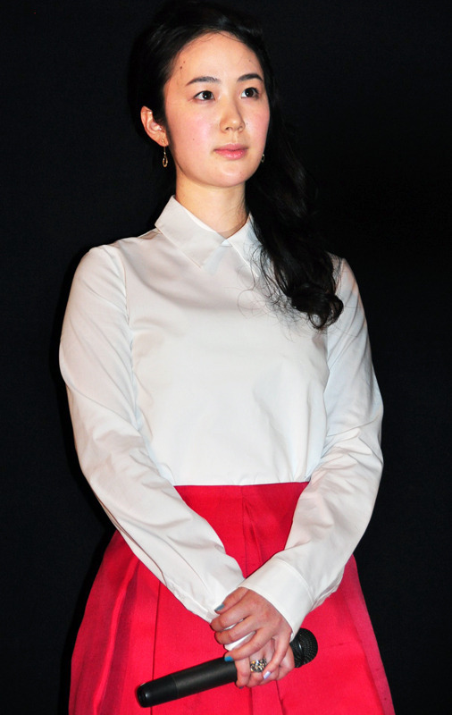 黒木華／『シャニダールの花』完成披露舞台挨拶