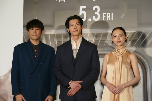 シュー・グァンハン、清原果耶、藤井道人監督／『青春18×2 君へと続く道』記者会見
