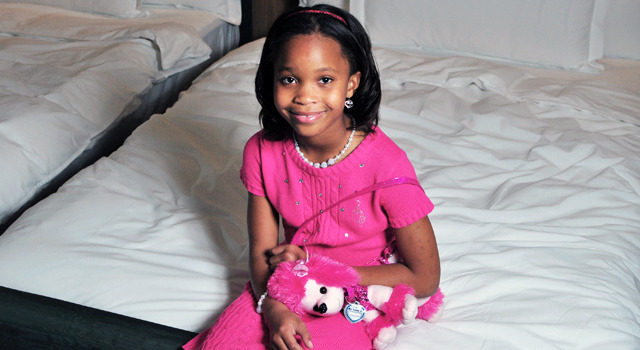 『ハッシュパピー　～バスタブ島の少女～』クヮヴェンジャネ・ウォレス／Photo：Naoki Kurozu