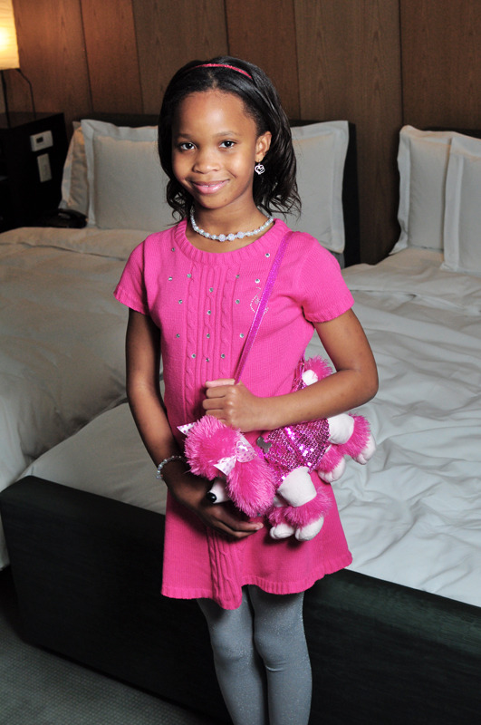 『ハッシュパピー　～バスタブ島の少女～』クヮヴェンジャネ・ウォレス／Photo：Naoki Kurozu