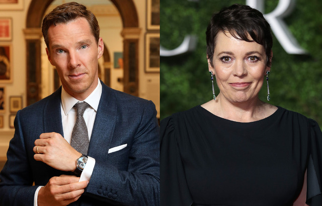 ベネディクト・カンバーバッチ Photo by Tristan Fewings/Getty Images for Jaeger-LeCoultre／オリヴィア・コールマン Photo by Mike Marsland/WireImage