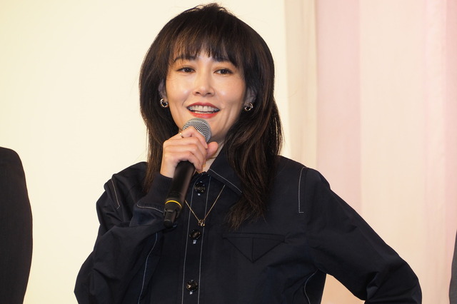 菊地凛子「花咲舞が黙ってない」制作発表会見