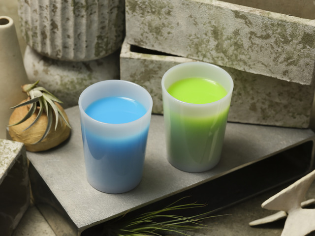 ブルーミルク＆グリーンミルク