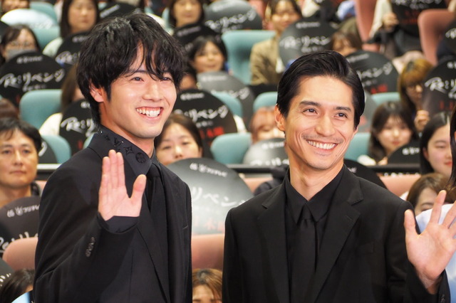 赤楚衛二＆錦戸亮／「Re:リベンジ-欲望の果てに-」舞台挨拶