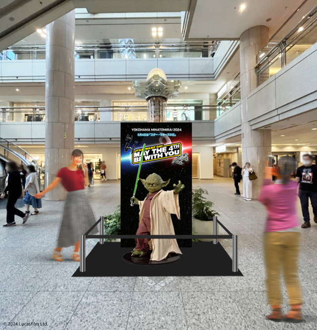 ランドマークプラザの館内装飾イメージ