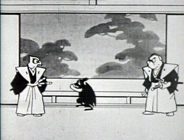 《無声アニメ》『かうもり』写真提供：マツダ映画社