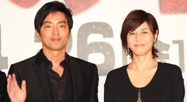 大沢たかお＆松嶋菜々子／『藁の楯 わらのたて』プレミア試写会