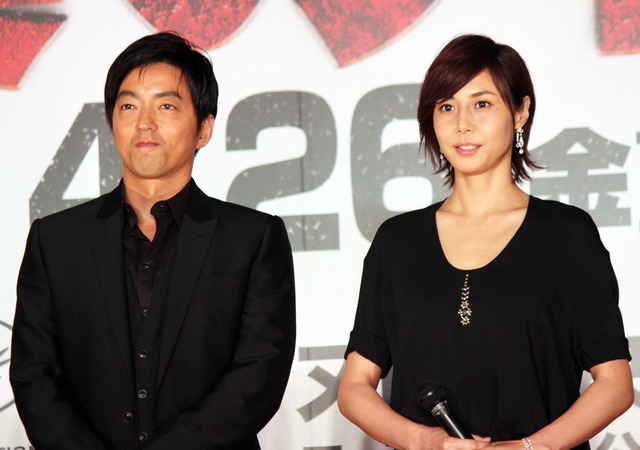 大沢たかお＆松嶋菜々子／『藁の楯 わらのたて』プレミア試写会
