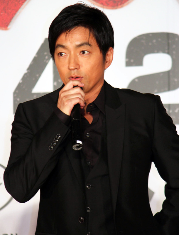 大沢たかお／『藁の楯 わらのたて』プレミア試写会