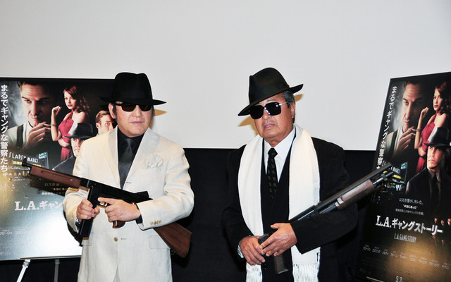 梅宮辰夫＆松方弘樹／『L.A. ギャング ストーリー』のトーク・イベント