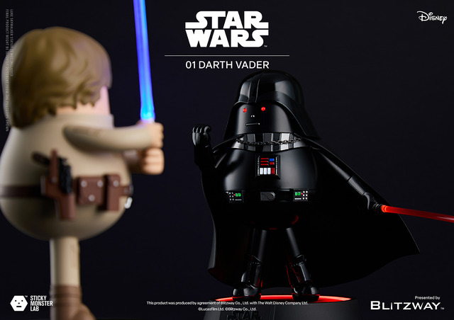 SML STAR WARS 01 DARTH VADER/03 LUKE SKYWALKER（￥12,000+税）※LUKE SKYWALKERは別売りとなります
