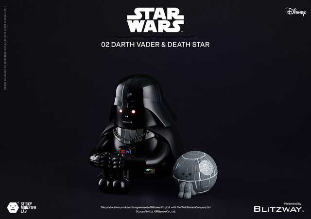 SML STAR WARS 02 DARTH VADER and DEATH STAR（￥13,000+税）