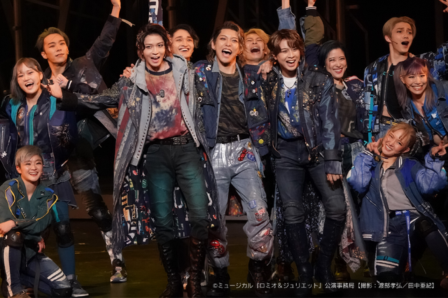 ミュージカル「ロミオ＆ジュリエット」©ミュージカル『ロミオ＆ジュリエット』公演事務局【撮影：渡部孝弘／田中亜紀】