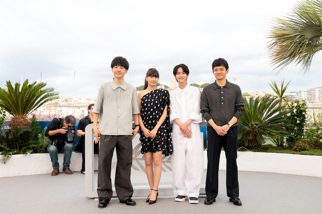 『ぼくのお日さま』フォトコール(C) KAZUKO WAKAYAMA