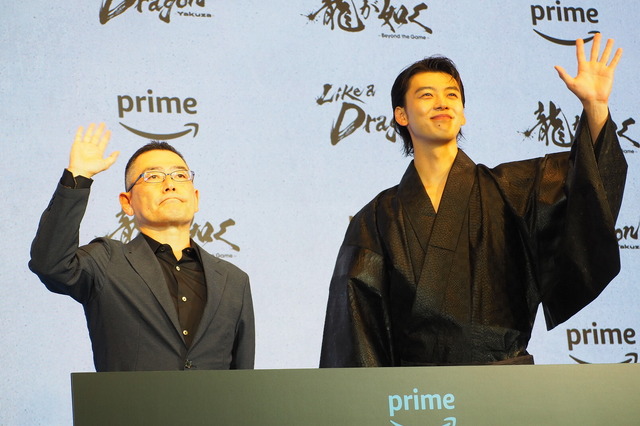 竹内涼真＆武正晴監督「龍が如く ～Beyond the Game～」世界配信決定記者会見