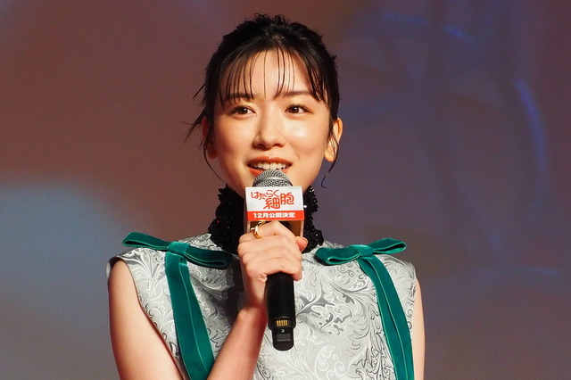 永野芽郁『はたらく細胞』製作発表会