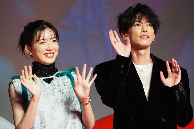 永野芽郁＆佐藤健『はたらく細胞』製作発表会