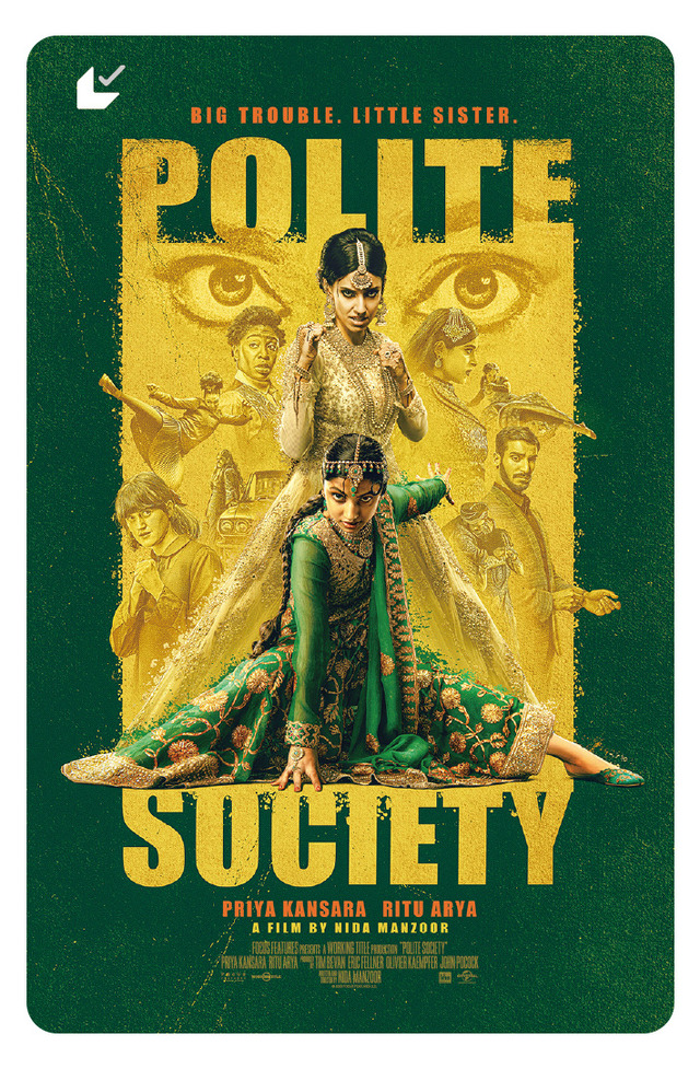 ムビチケ『ポライト・ソサエティ』(C) 2022 Focus Features LLC. All rights reserved.