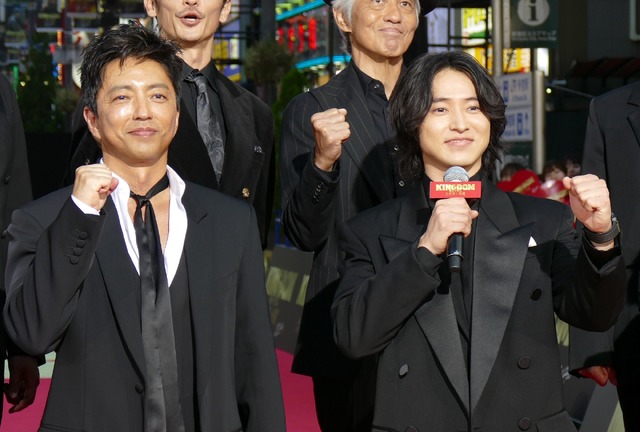 山崎賢人、大沢たかお／『キングダム 大将軍の帰還』