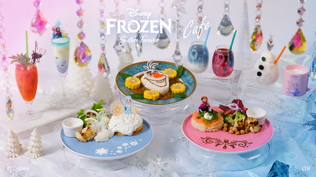 『アナと雪の女王』OH MY CAFE ©Disney