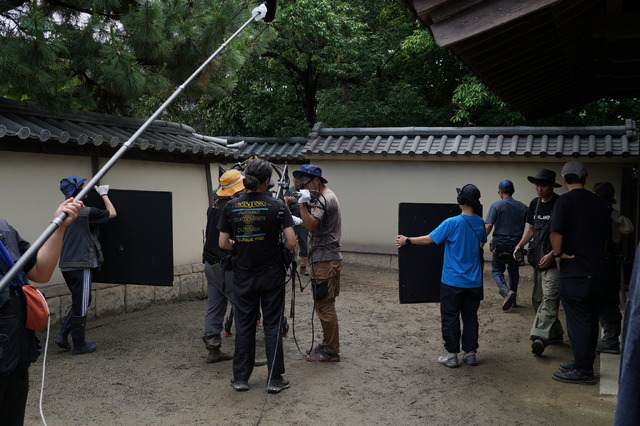 大河ドラマ「べらぼう～蔦重栄華乃夢噺～」松竹京都撮影所　ロケ