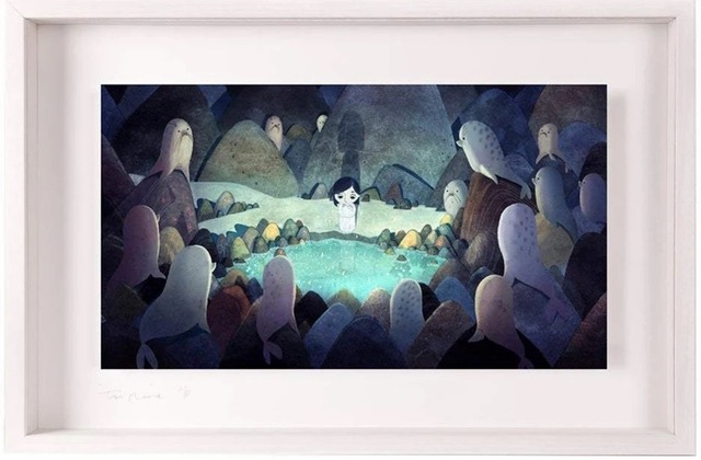 (C)Cartoon Saloon, Melusine Productions, The Big Farm, Superprod, Norlumシアーシャとあざらし　1枚限定　68,000円