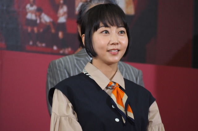 木南晴夏「ビリオン×スクール」制作発表