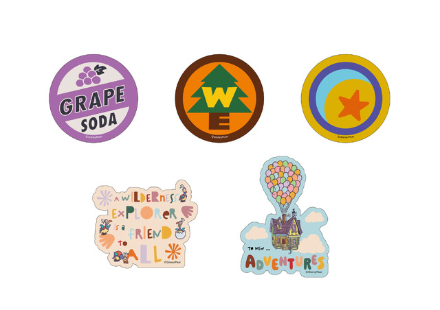 K賞：ダイカットステッカーセット【全9種】