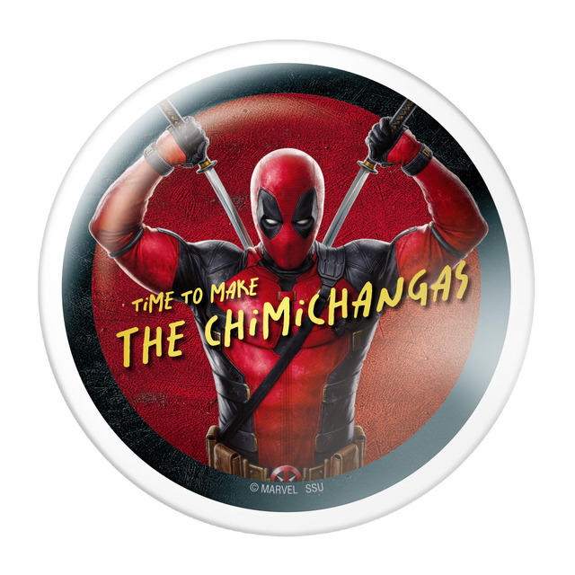 【E賞】カバー付き缶バッジ（全6種）／サイズ：約Φ75mm