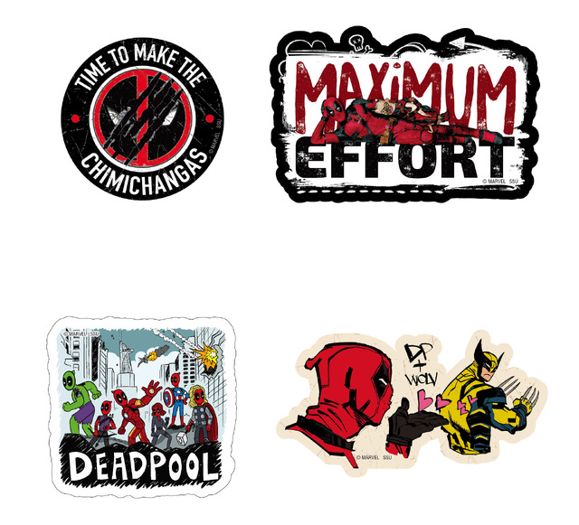 【H賞】ダイカットステッカーセット（全8種）／サイズ：約W60×90mm以内