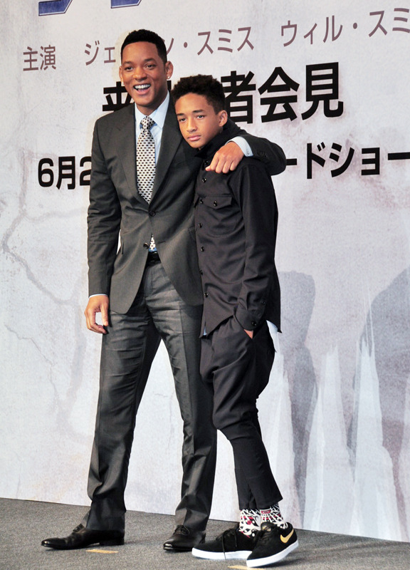 ウィル＆ジェイデン・スミス親子／『アフター・アース』来日会見