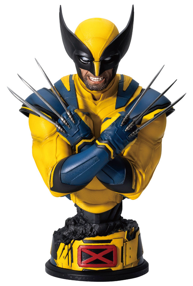 【Last賞】ウルヴァリン バストアップスタチュー（全高約20cm）