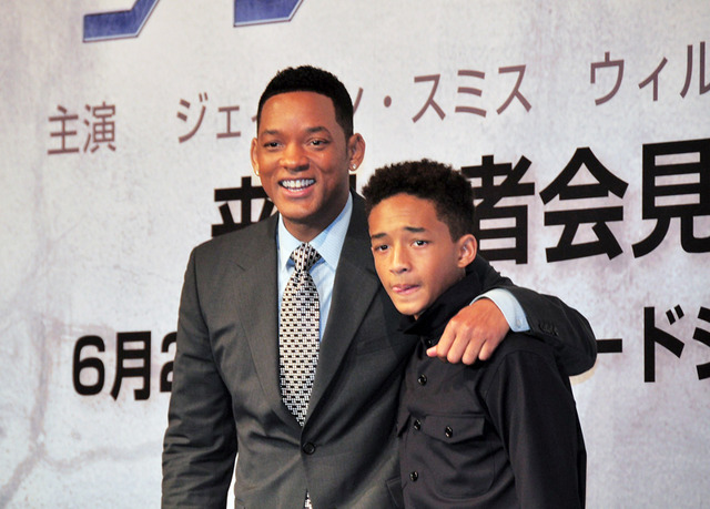 ウィル＆ジェイデン・スミス親子／『アフター・アース』来日会見