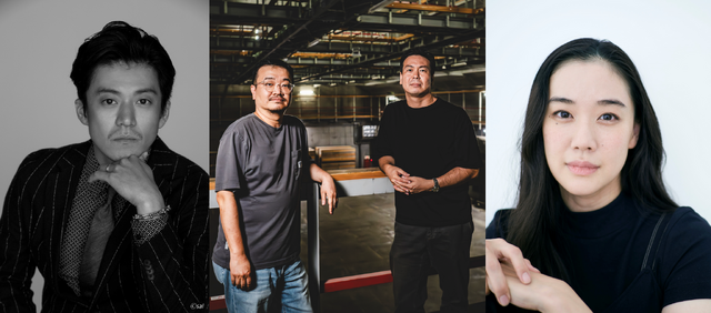 Netflixシリーズ「ガス人間」左：ヨン・サンホ（エグゼクティブプロデューサー・脚本）、右：片山慎三（監督）
