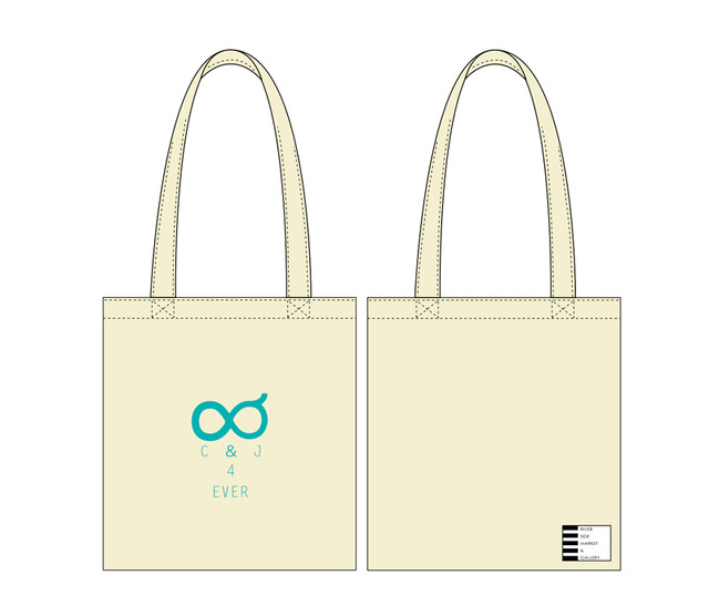 オリジナル・トートバック／『セレステ∞ジェシー』×「River Side Market ＆ Gallery」