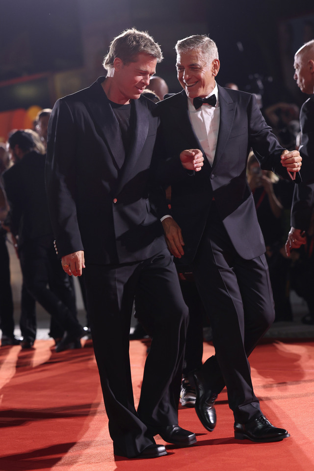 ブラッド・ピット＆ジョージ・クルーニーPhoto by Vittorio Zunino Celotto/Getty Images