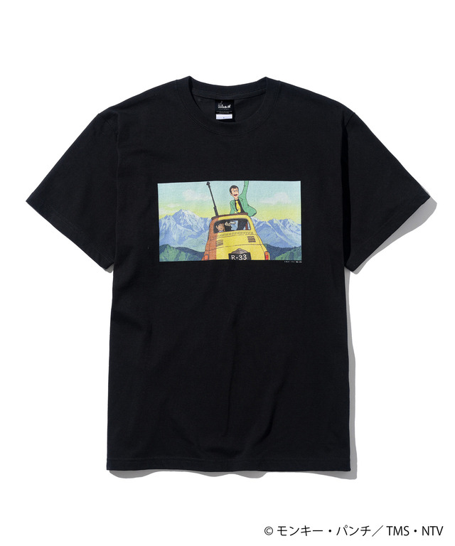 【カリオストロの城 × ZOZOTOWN】TWO SCENE Tシャツ（2種展開）：7,480円（税込）©モンキー・パンチ／TMS・NTV